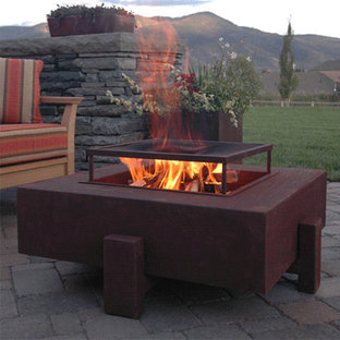 Wood Burning Fire Pit Houzz