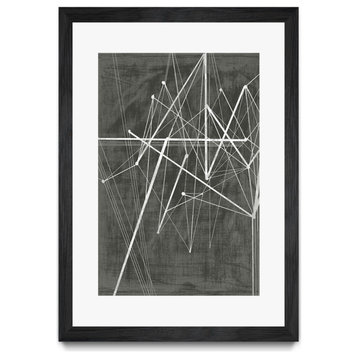"Vertices II" Matted and Framed, 52" X 36"