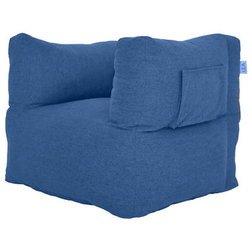 Blueberry Cozy Nest Beanbag Chair
