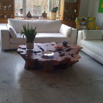 Organic root coffee table