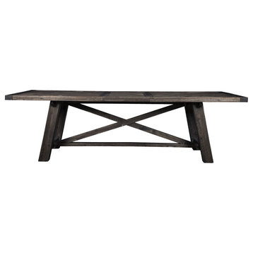 Newberry Extension Dining Table, Salvaged Grey