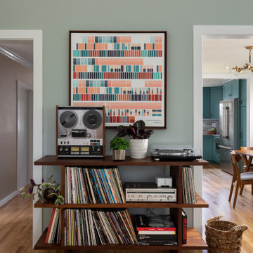 Coastal Teal Kitchen