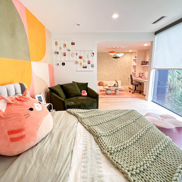 Madi's blush and Sage Pinterest bedroom