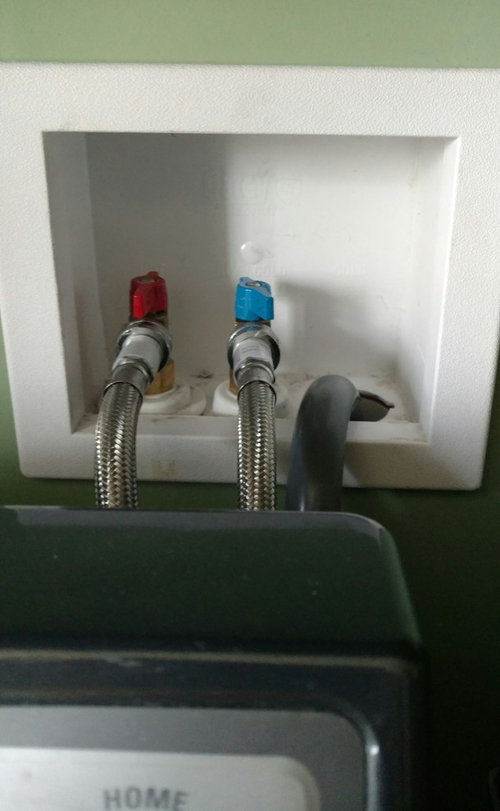 Water to washing machine I really need advice