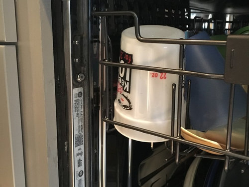 Help- already have cabinet damage in dishwasher surround!