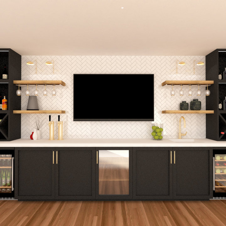 75 Beautiful Black Home Bar Ideas and Designs January 2023 Houzz UK