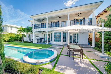 Inspiration for an exterior home remodel in Miami