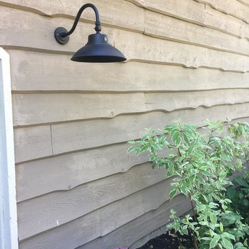 Integrated LED Gooseneck Barn Light Fixtures