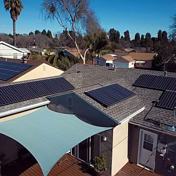 Long Beach House Solar Installation