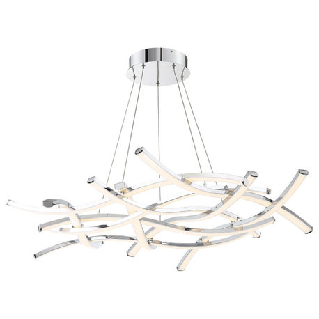 W.A.C. Lighting Divergence LED Chandelier PD-60944-CH