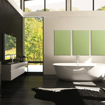 Premade Panels in The Bathroom