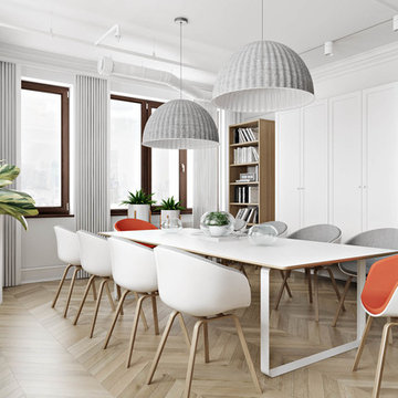 Professional 3D Rendering of a Design Studio