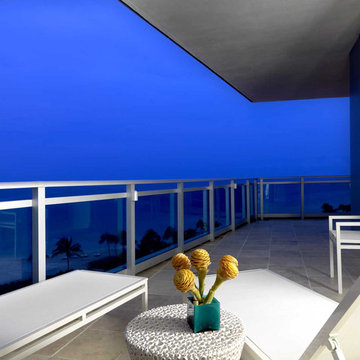 Chic Modern Palm Beach Oceanfront Penthouse