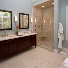 Basement bathroom