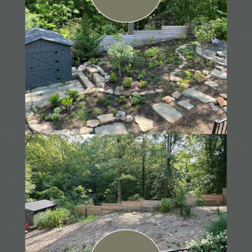 Bethesda Hardscape and native landscape desing and installation