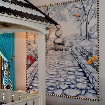Interactive three dimensional Parisian Garden