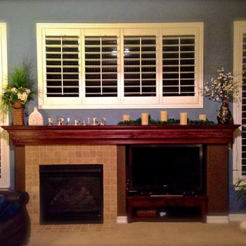 Parker Co project, Interior Plantation Shutters!