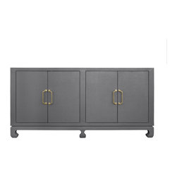 Worlds Away - Worlds Away Drayton 4-Door Chest - Accent Chests And Cabinets