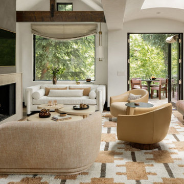 Transitional Living Room