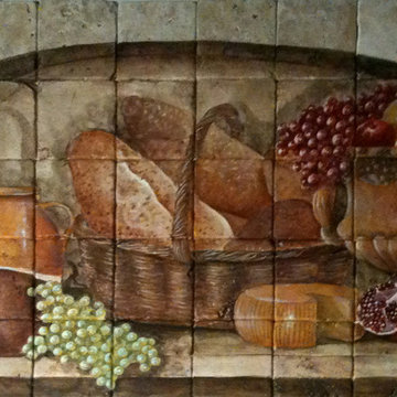 Kitchen Backsplash Murals / Wine Cellar Art & Murals