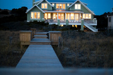 Example of an exterior home design in Other