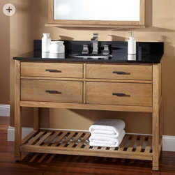 Customize Solid Wood Bathroom Vanity- - Products