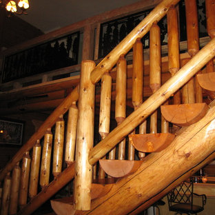 Rustic stair treads