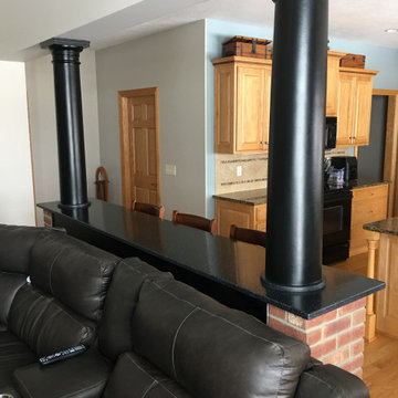 EnStone Obsidian countertop