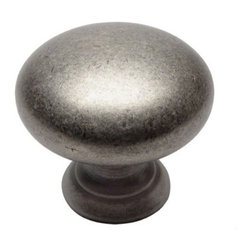Cosmas - Cosmas 4950 Cabinet Knob, Weathered Nickel - Cabinet And Drawer Knobs