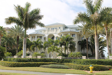 Mediterranean exterior home idea in Tampa