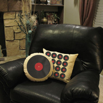 RoomCraft "Vinyl Records" Bedding and Room Decorations