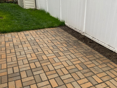 What Is The Best Way To Raise A Paver Patio - Covering Concrete Patio With Pavers