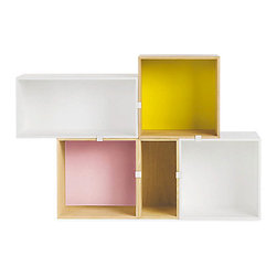 Mini Stacked Shelving System - Storage And Organization
