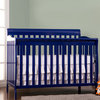 Dream On Me Ashton Convertible 5-In-1 Crib, Royal Blue