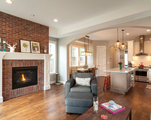  Fireplace  Without  Hearth Houzz