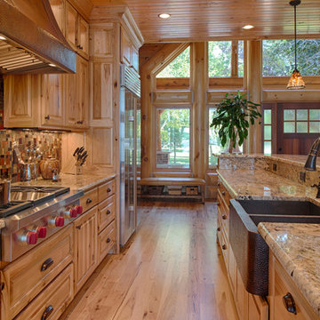 Refined Log Home