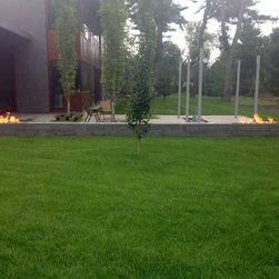 Fire Pit with CROSSFIRE&trade; Brass Burner - Fire Pits