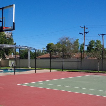 Bryce K's Pro Dunk Platinum Basketball System on a 60x60 in Mesa, AZ