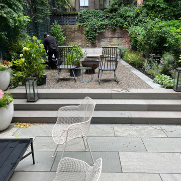 Manhattan UWS Brownstone romantic garden