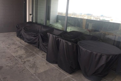 Custom Garden furniture cover all sizes, Waterproof L-Shaped sofa cover