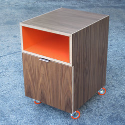 Filing Cabinet | Walnut Multi-ply and Laminate - Filing Cabinets