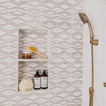 Contemporary Ripple Shower
