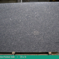 Sapphire Blue Leather/Polished - Kitchen Countertops
