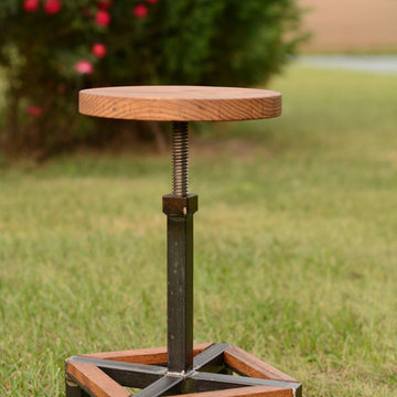 Adjustable Height Stool
