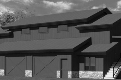 Custom New Construction - Barn and Living Quarters
