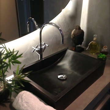 OUR CLIENTS' INSTALLATION WITH OUR TRENDY NATURAL STONE PRODUCTS