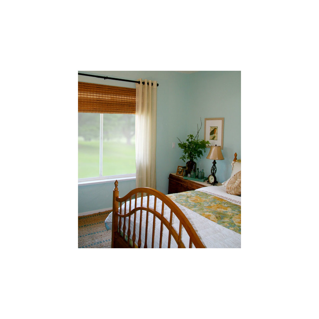 Tiny Guest Cottage Bedroom