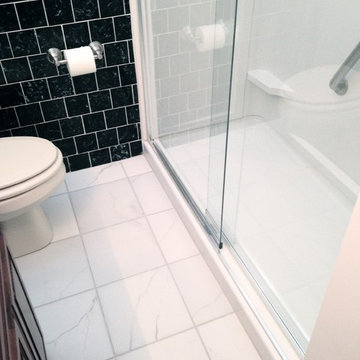 New Floor Tile and Shower Base