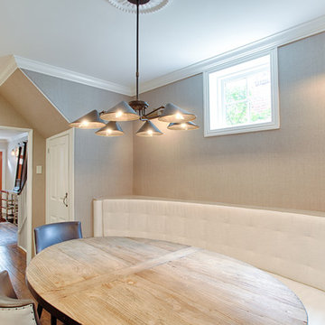 Center City Philadelphia Row Home Dining Room