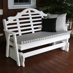 Pine Marlboro Glider - Outdoor Gliders